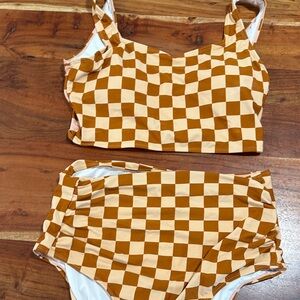 Checkered Bikini Set